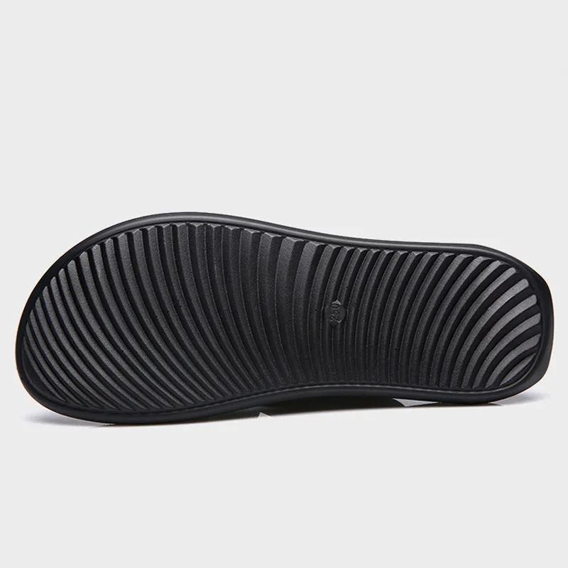 
Genuine Leather Non-Slip Slippers Thick Bottom Men Slippers 