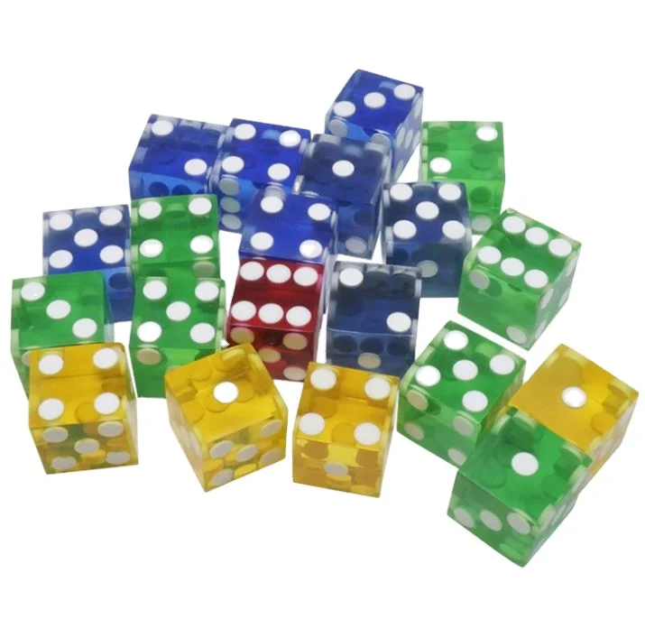 XiMan Professional Game 19MM A Grade Casino Dice with Razor Edeges