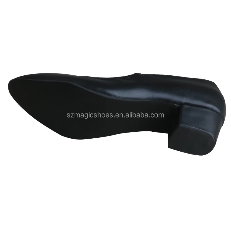 Customized Wide Rubber Sole Dance Shoes Women Leather