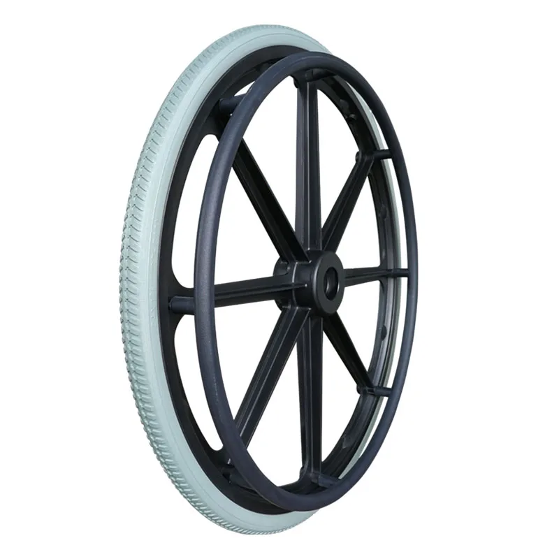 24 inch wheelchair wheel parts mag wheels with handrim Manual Wheel Chair Spare Parts SPMW01