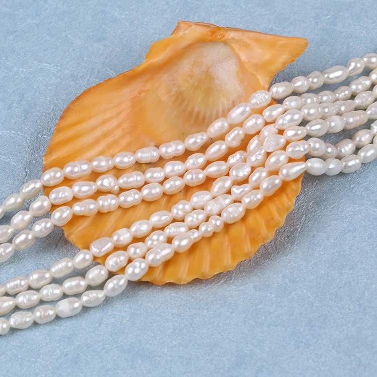 Оптовая продажа пресноводный жемчуг барокко 4-5 мм для изготовления ювелирных