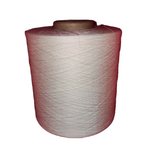 Высококачественная голубая tc пряжа Helex Ne 22S, переработанная хлопчатобумажная смешанная пряжа Узбекистана