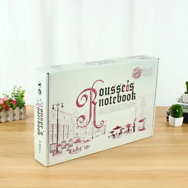 6 Bottle Wine Box with Glossy Lamination and Offset Printing Corrugated Packaging for Shipping Mail Perfume As Well