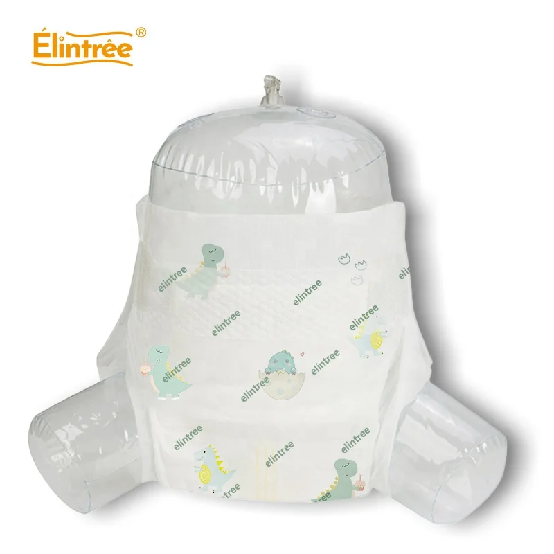 Elintree High Quality Ultra Thin Disposable New Born Baby Diapers High Absorption Nappies Wholesale