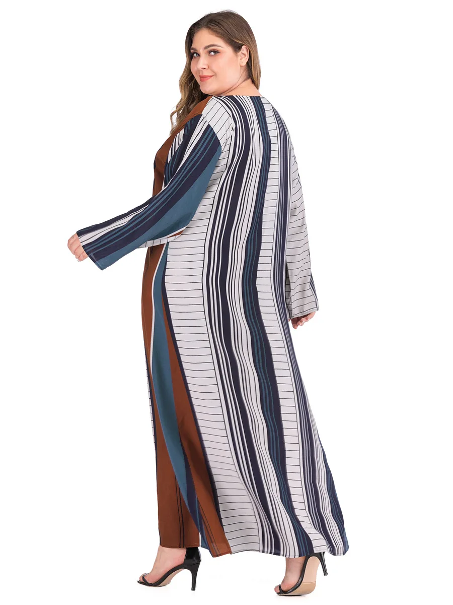 
Long dress chiffon new style abaya dubai muslim dress moroccan kaftan dress 