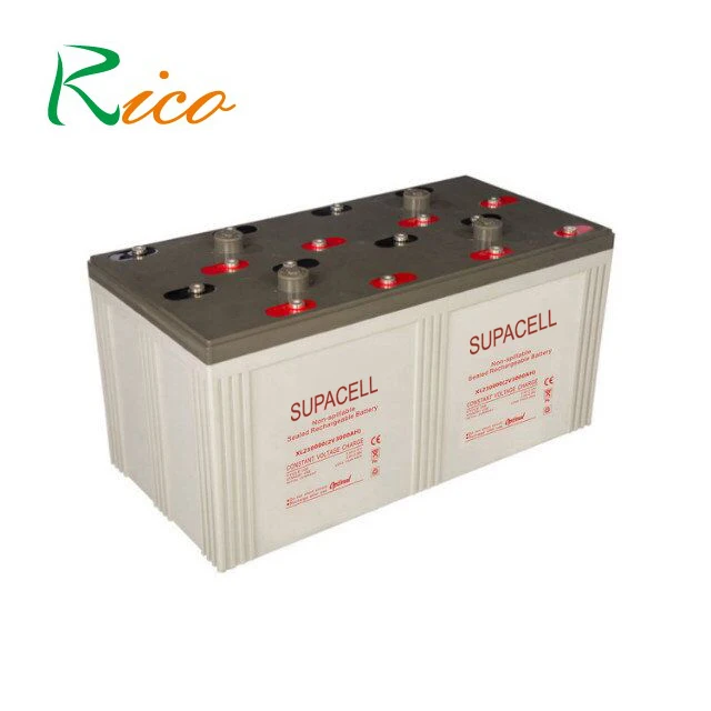 Popular 2V 1000Ah Lead Acid Batteries Solar battery  Deep Cycle AGM GELTelecom battery with Cost-effective 20 years long life