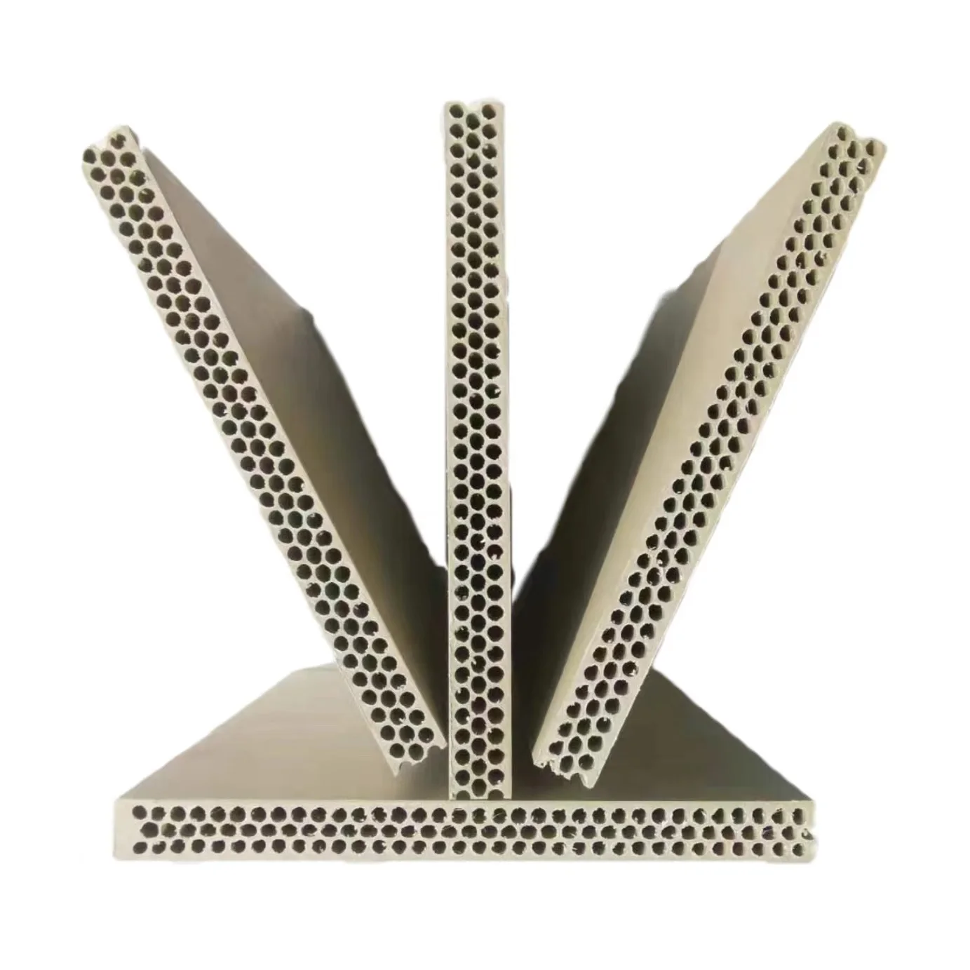 Plastic board anti-corrosion rock wool insulation backing board fiber reinforced board  strengthen construction PP formwork