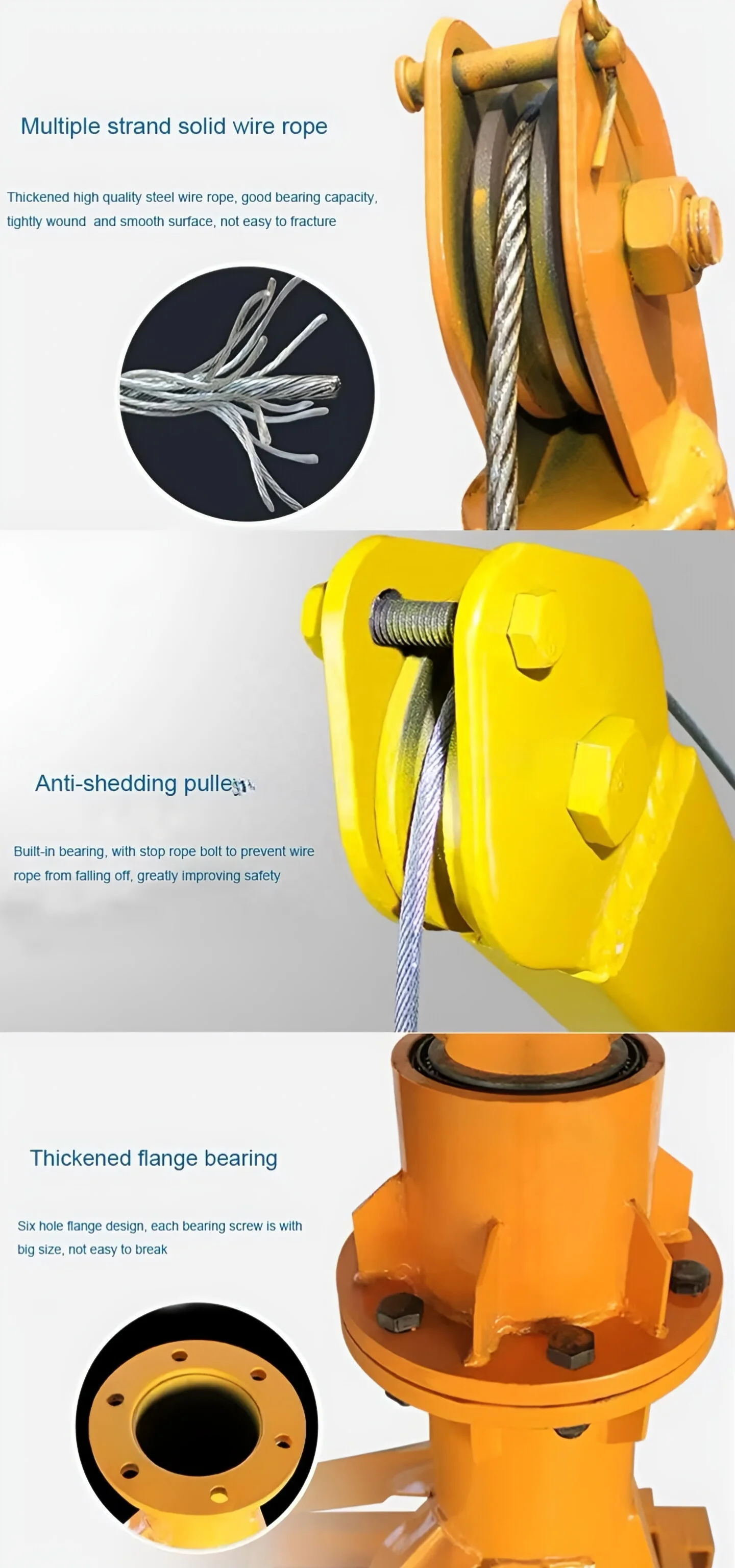 outdoor mini lifting portable crane/small lift crane for construction