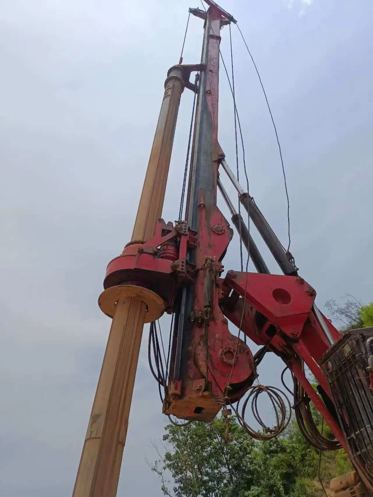 Гидравлическая буровая установка SANY SR280 сделано в 2012 по низкой цене sr150 sr250 sr235 sr285 sr175 sr165 sr205