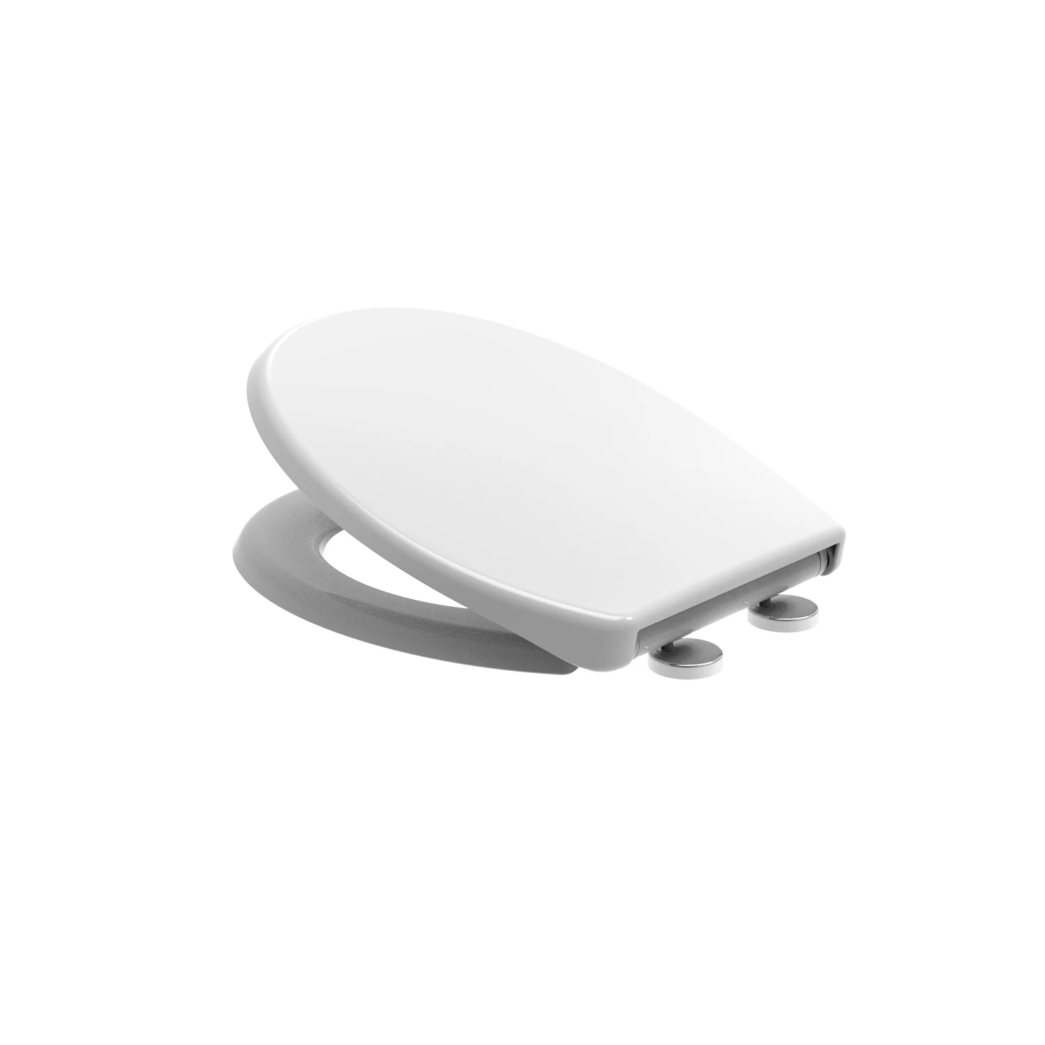 Soft Close Toilet Seats Pp Material Bathroom Covers Quick Release Square Toilet Bowl Seat Cover