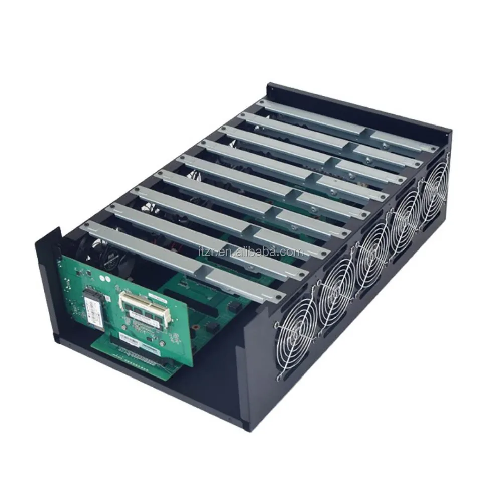 вое поступление IC847CK 8 GPU эфириум Биткоин горная установка для компьютерного сервера поддержка GPU rx580 GTX1660 2060 5700xt