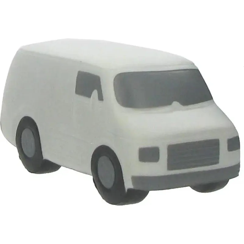 promotional pu squeeze foam reliever ambulance shaped stress ball for child toy