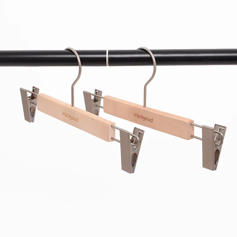 
Assessed Supplier Clothes Rack Hanging Children's skirt/ pants Wooden Hangers 