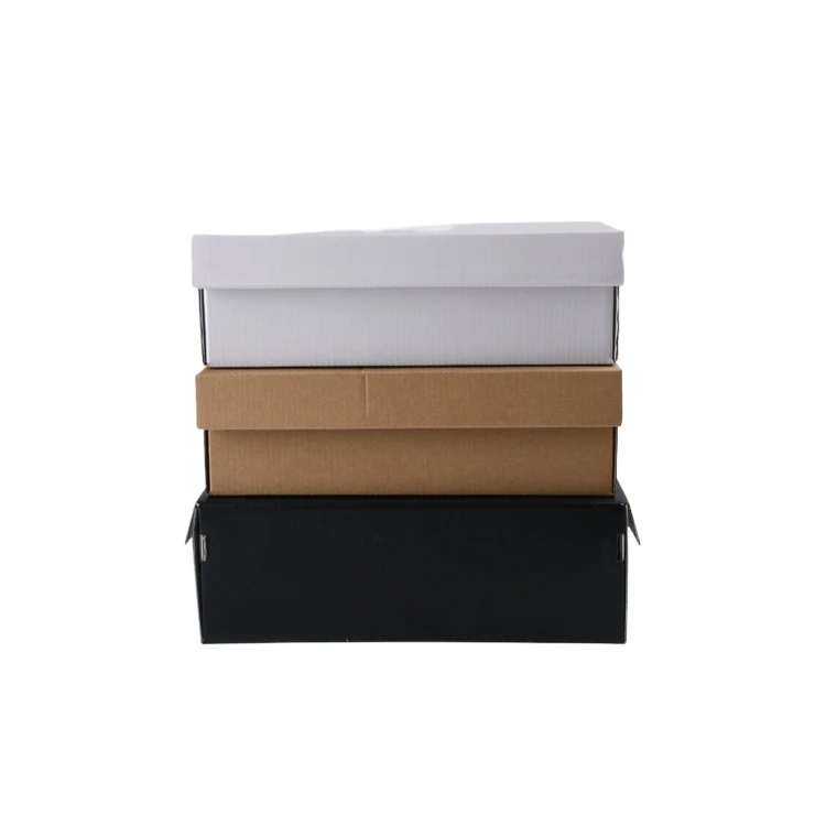 Custom Biodegradable Paper Pulp Boxes Folding Shoe Box Packaging with Custom Logo for Clothes and Shoes