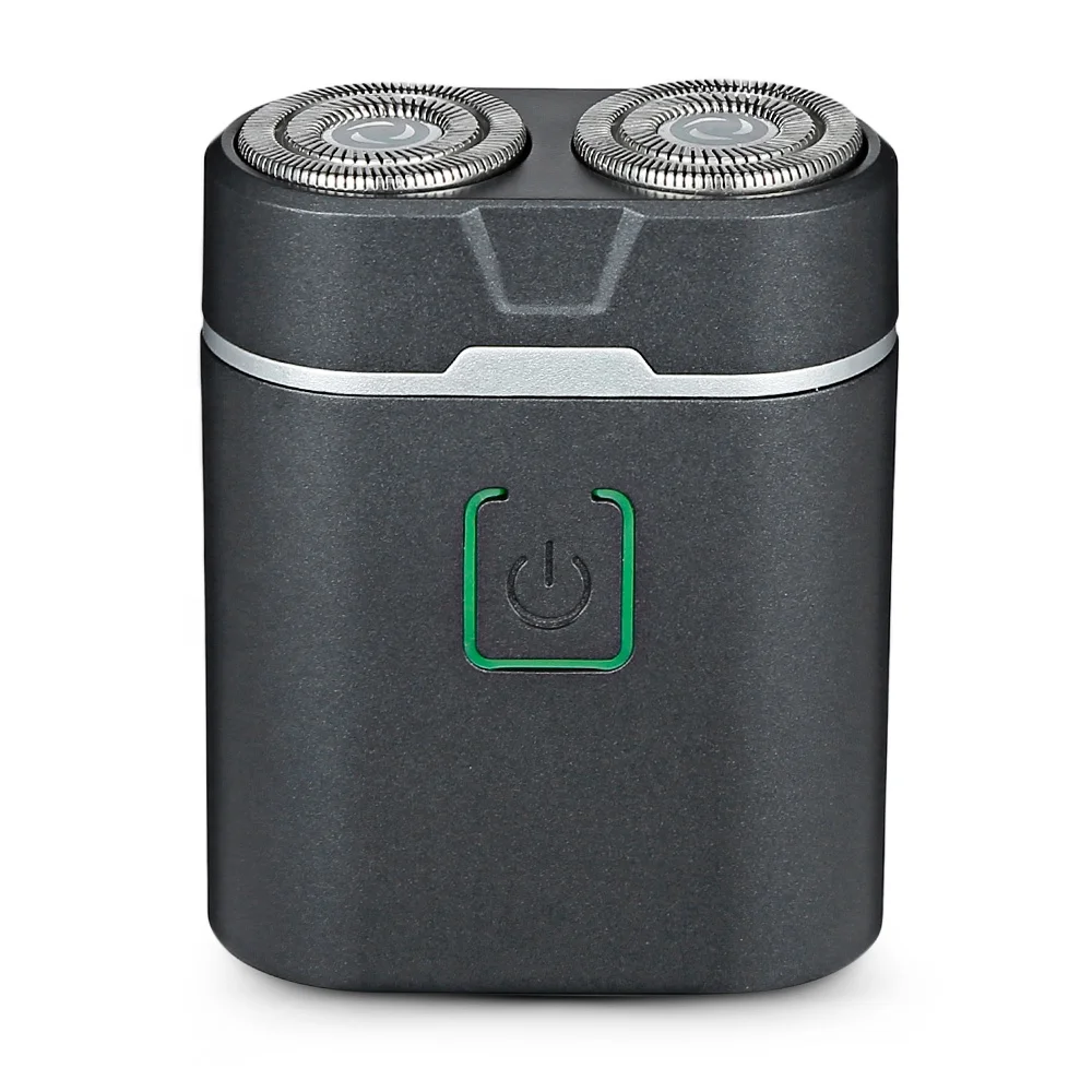 Kemei-W301 мини электробритва для мужчин, электрический триммер для бороды, портативная Водонепроницаемая бритва, USB перезаряжаемая Бритва для бороды