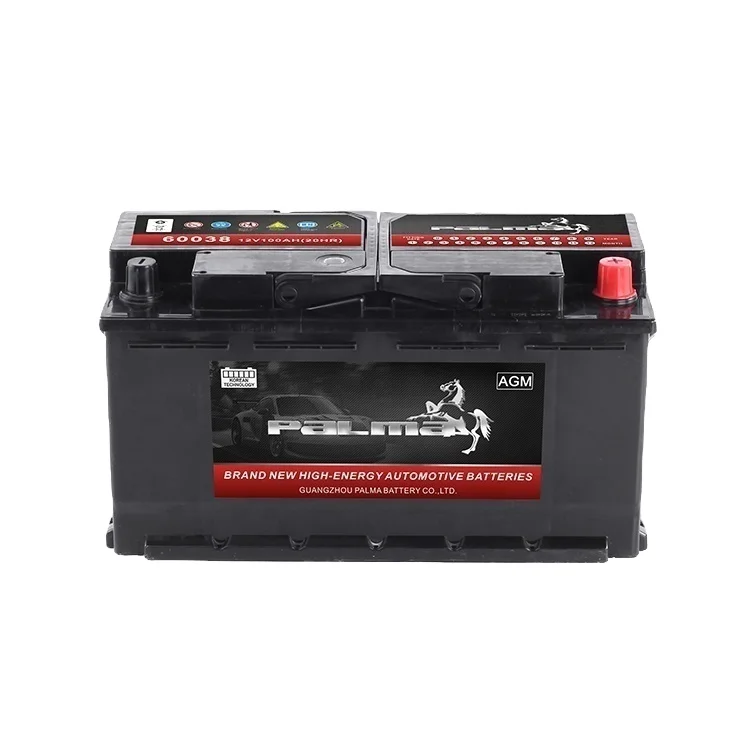 12v 105ah mf car battery DIN 100 automobile truck batteries