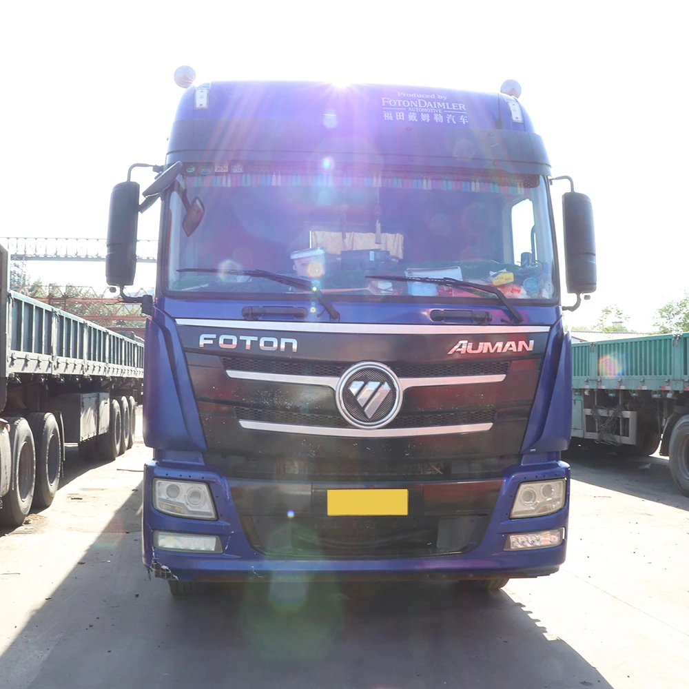 Лидер продаж 2021 Second Hand Foton Auman Gtl 6x4 тягач Foton 470hp двигатель тягач