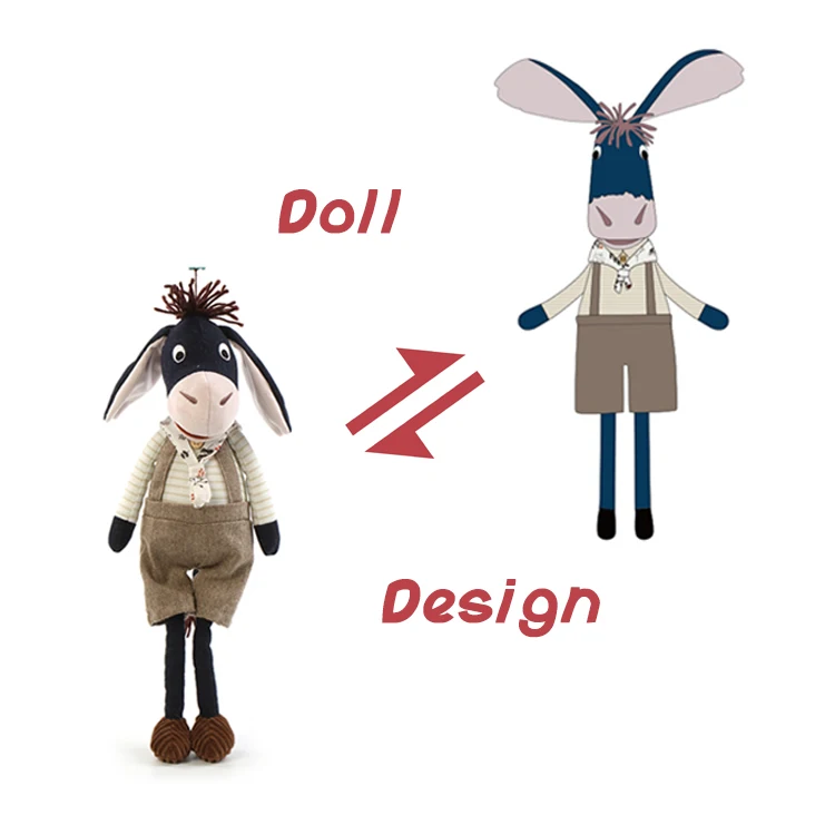 Plush Toy 12 Inch Stuffed Animals Plushies Kawaii Oem Cartoon Animal Plush Toys Stuffed Mascot Toy Customized