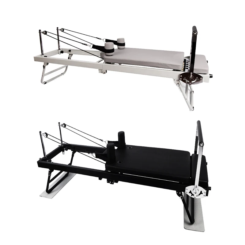 Foldable Body Balance Training Equipment with Yoga Bed for Home Use Fitness Pilates Reformer Machine