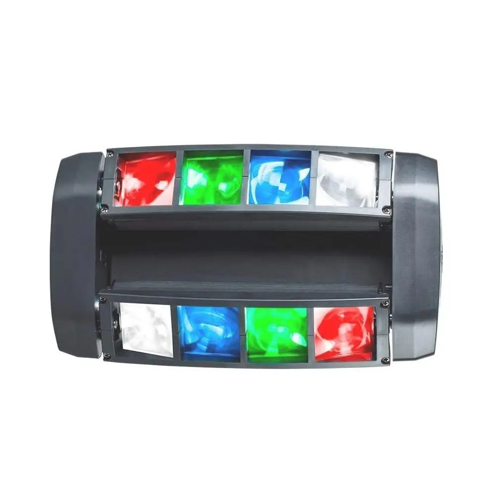 Vision mini led spider dj 8X 3W RGBW mini beam stage moving head light  for night club