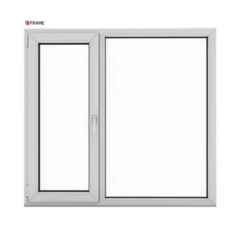 Chinese Manufacturer Customized Energy Efficient  Weatherproof UPVC Doors and Windows Double Glazed PVC Casement Window
