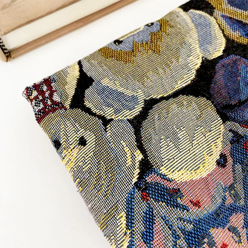 tapestry fabric supplier Quick customization fabric for tapestry clothing jaket and picnic camping blanket