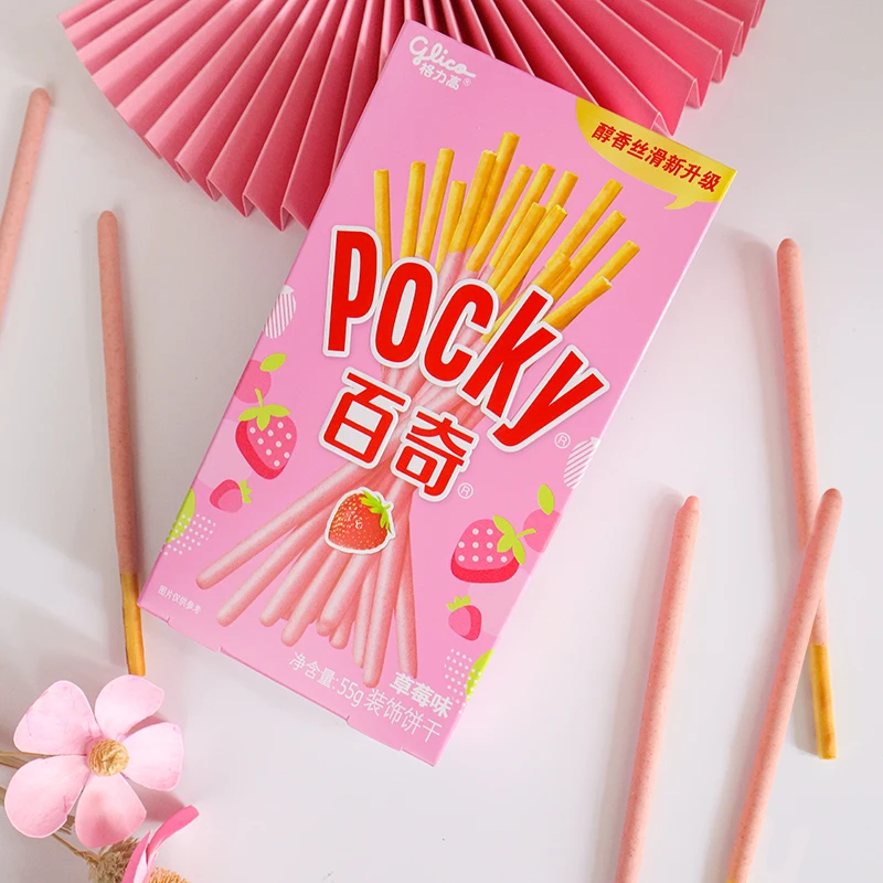 Оптовая продажа печенье 55 г можно есть горячая Распродажа pocky шоколадные