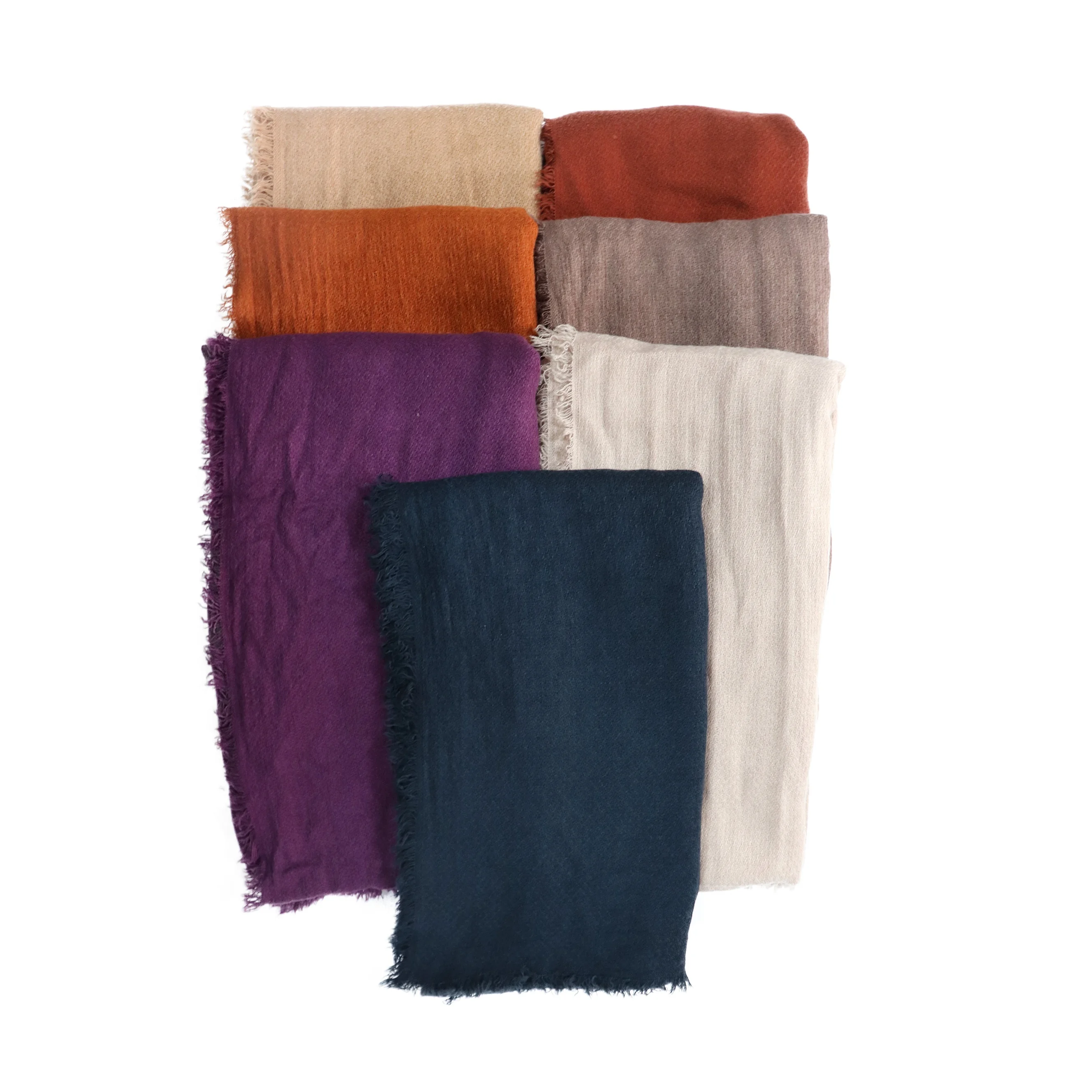 Hot selling winter Autumn Spring warm Fashionable finished dyeing Acrylic Knit / Woven Scarf for Women