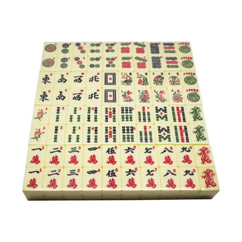 Custom Portable Mahjong Tiles For Sale Oem Print And Engraved Acrylic Mahjong Set Singapore Malaysia Chinese