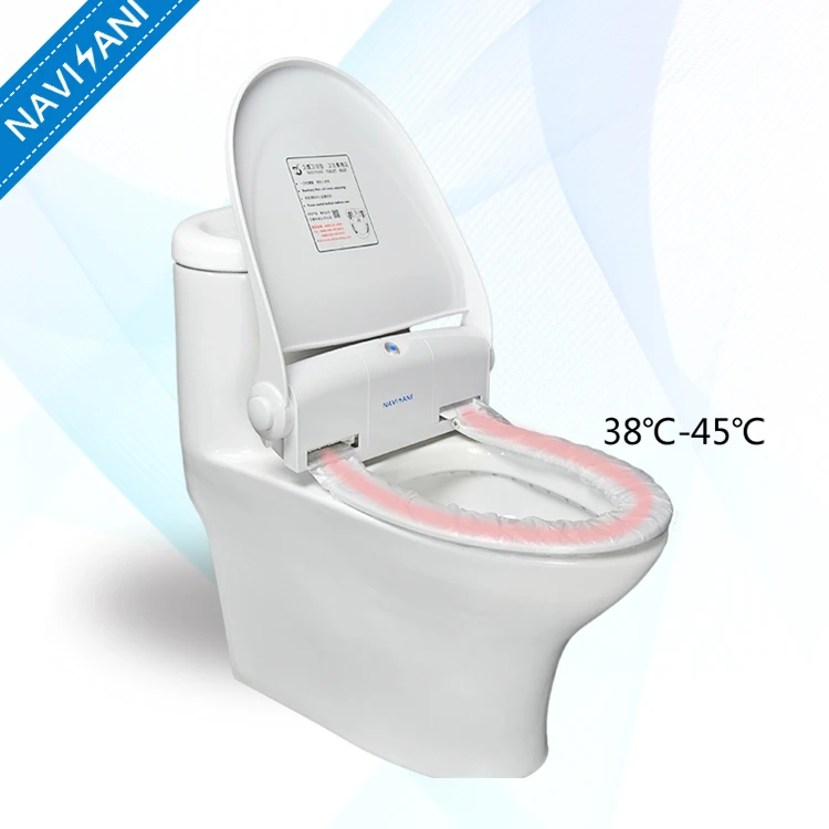 Automatic Elongated Toilet Seat Highly Hygienic Standard WC Toilet Set for Public Restroom Ensuring Safety and Cleanliness