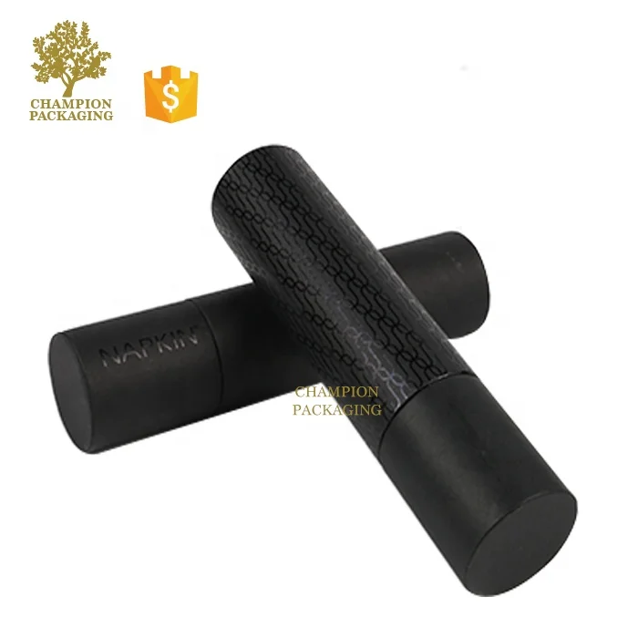 Custom cardboard paper tube pen case pencil packaging paper pencil box