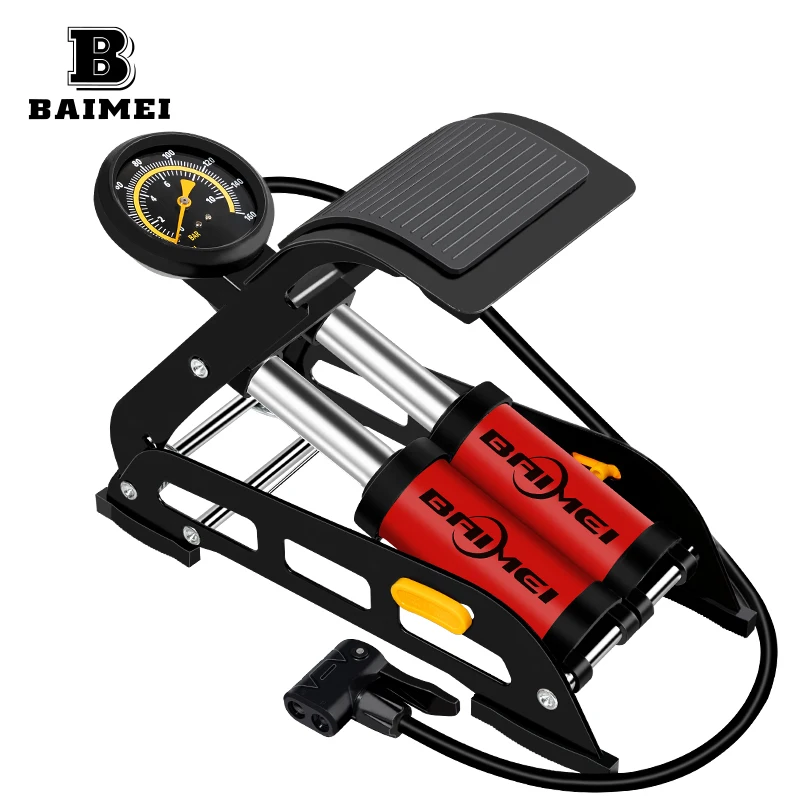 Baimei Factory supply high quality mini head air foot pump for sale
