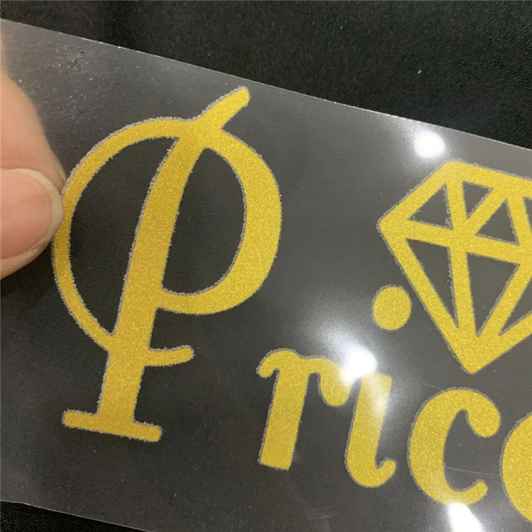 Custom Reflective Patch Gold Transfer Reflective Heat Vinyl for T Shirt