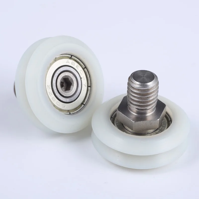 High quality factory price bearing plastic nylon rubber coated ball bearing