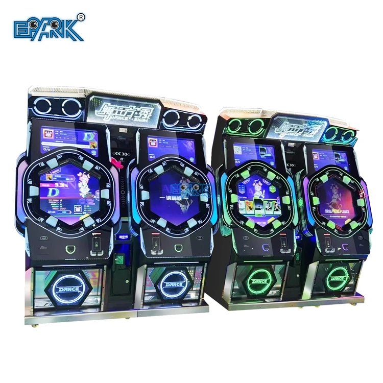 Factory Price Wholesale Dance Game Machine Dance Revolution Arcade Coin Game Dance Machine