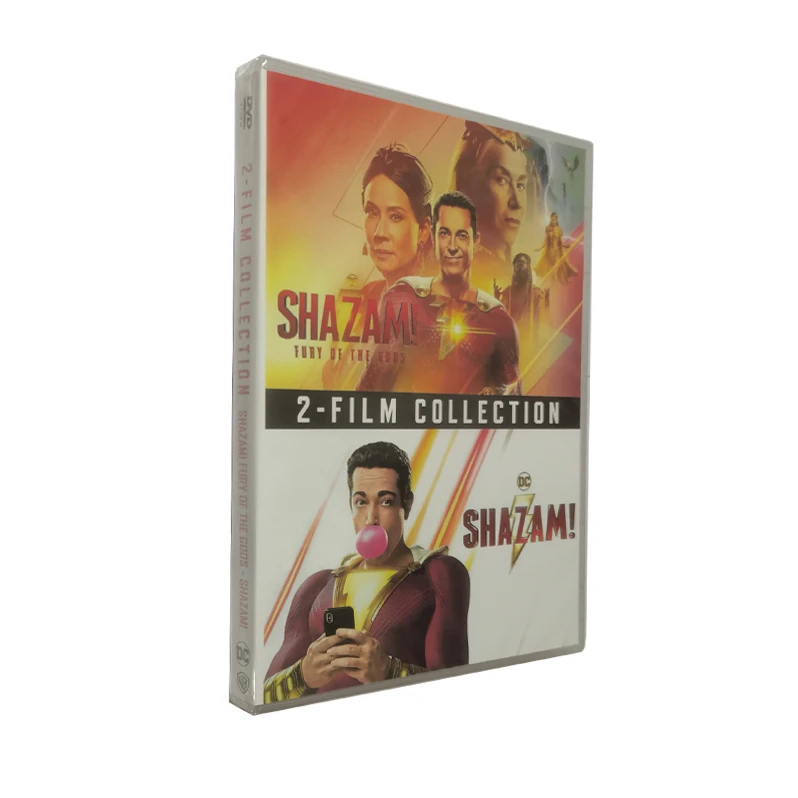 Shazam!  2-movie collection 2discs hot selling movies dvd box set ebay best seller region 1 wholesale dvd movies free shipping