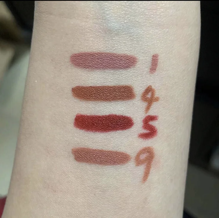 Lipliner индивидуальный карандаш для губ с индивидуальным логотипом пигментированные матовые подкладки косметика фирменная торговая
