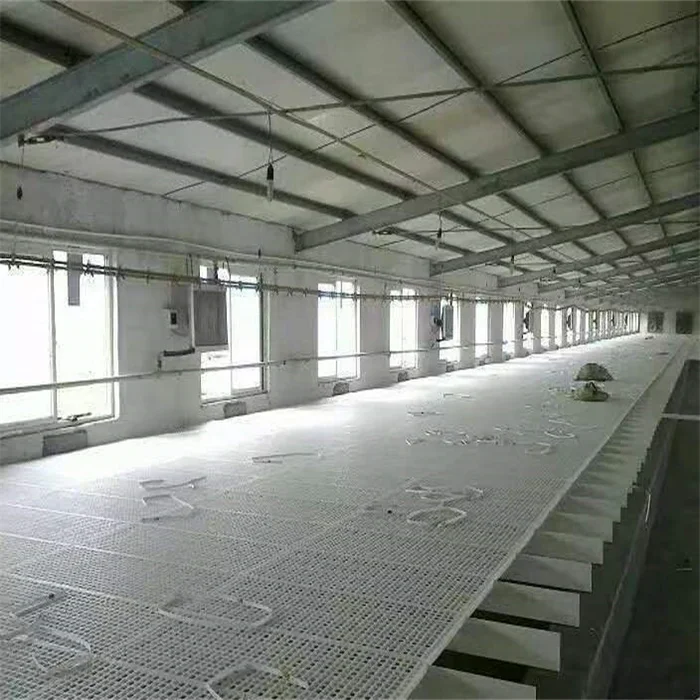 Полка пластиковая 1200x500x40 мм для бройлерной фермы