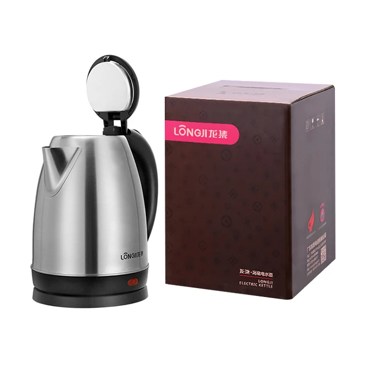 1.8L Stainless Steel Electric Kettle 360 Degree Rotational Base Hotel Household Electric Kettle