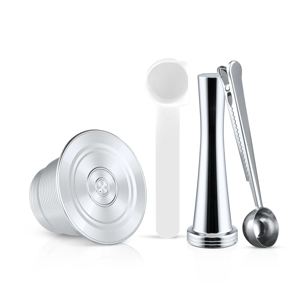 Refillable Martello Coffee Capsul 37Mm lmax  Stainless Steel Reusable Coffee Pods Empty lmax Capsules With Lid