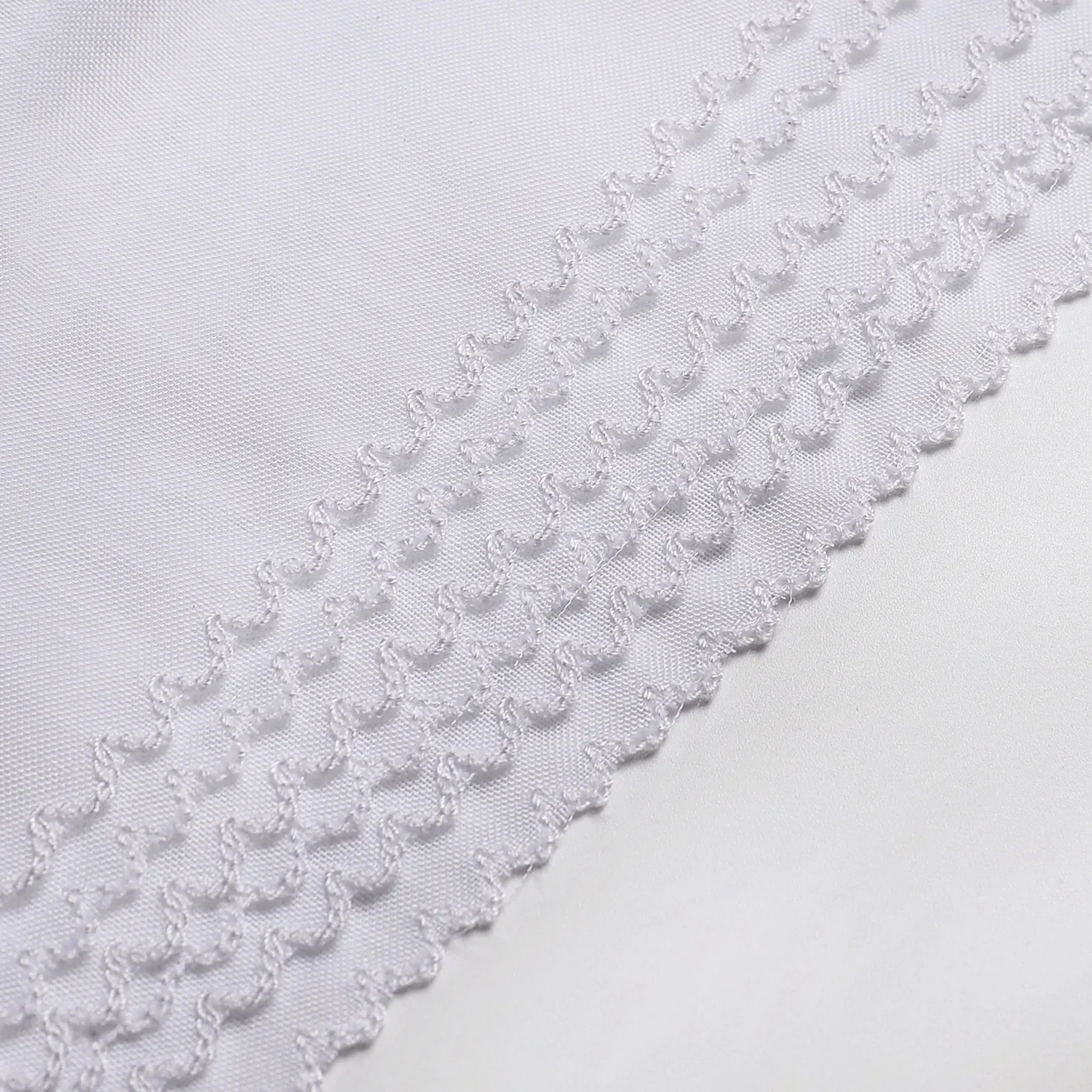 Hot Selling High Quality Wholesale House OWENIE 84 inches Long White Sheer Window Curtains Pink Lace Trim