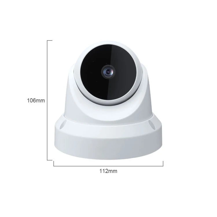 Outdoor Two Way Audio Real Time Motor Lens IR Starlight 2MP Metal Security CCTV Camera Night Vision