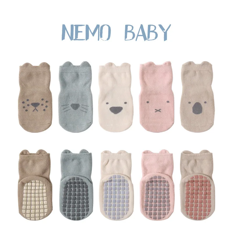 2024 New Hot Sale INS Style New baby floor socks indoor toddler socks Cotton material suitable for newborns