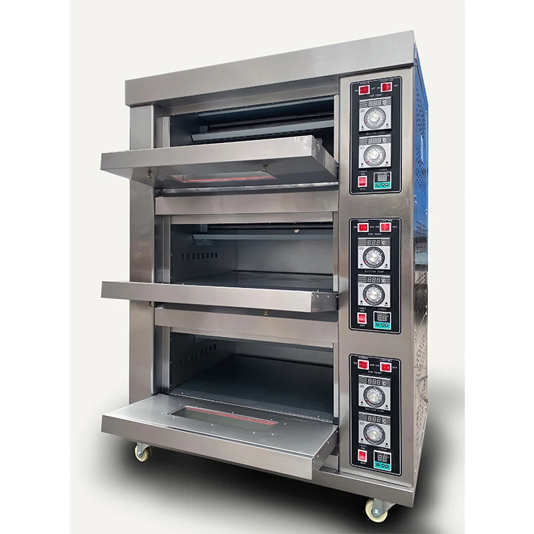 Factory wholesale customized commercial industrial electric baking pizza oven machine