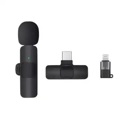 Good Quality 2 In 1 Microphone Wireless k8 k9 Recording Microphone Portable Mini Microphone with Best prices
