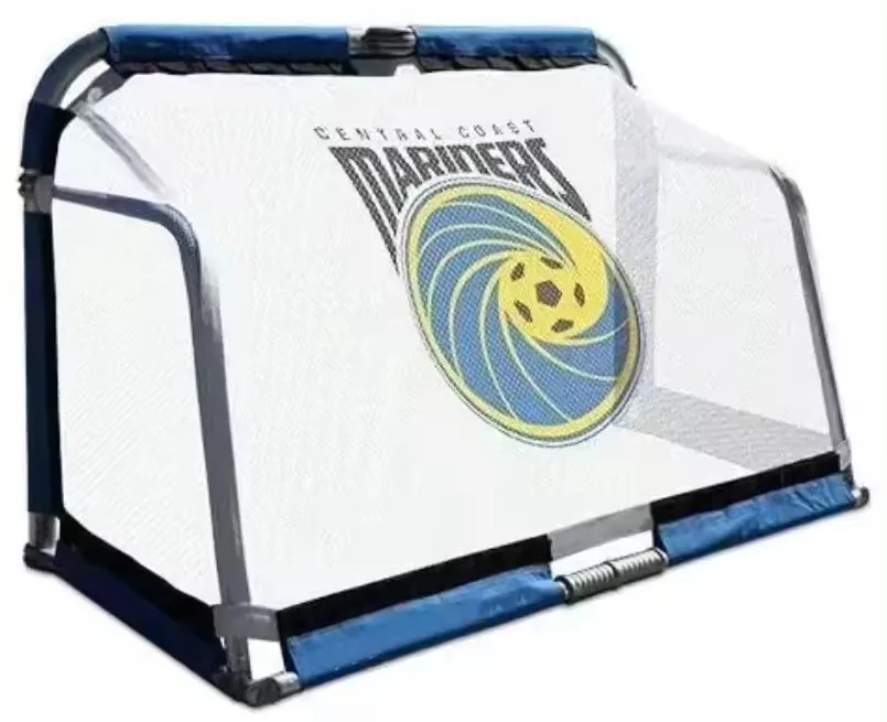 6*4ft High-quality durable aluminum alloy portable folding soccer goal soccer practice net