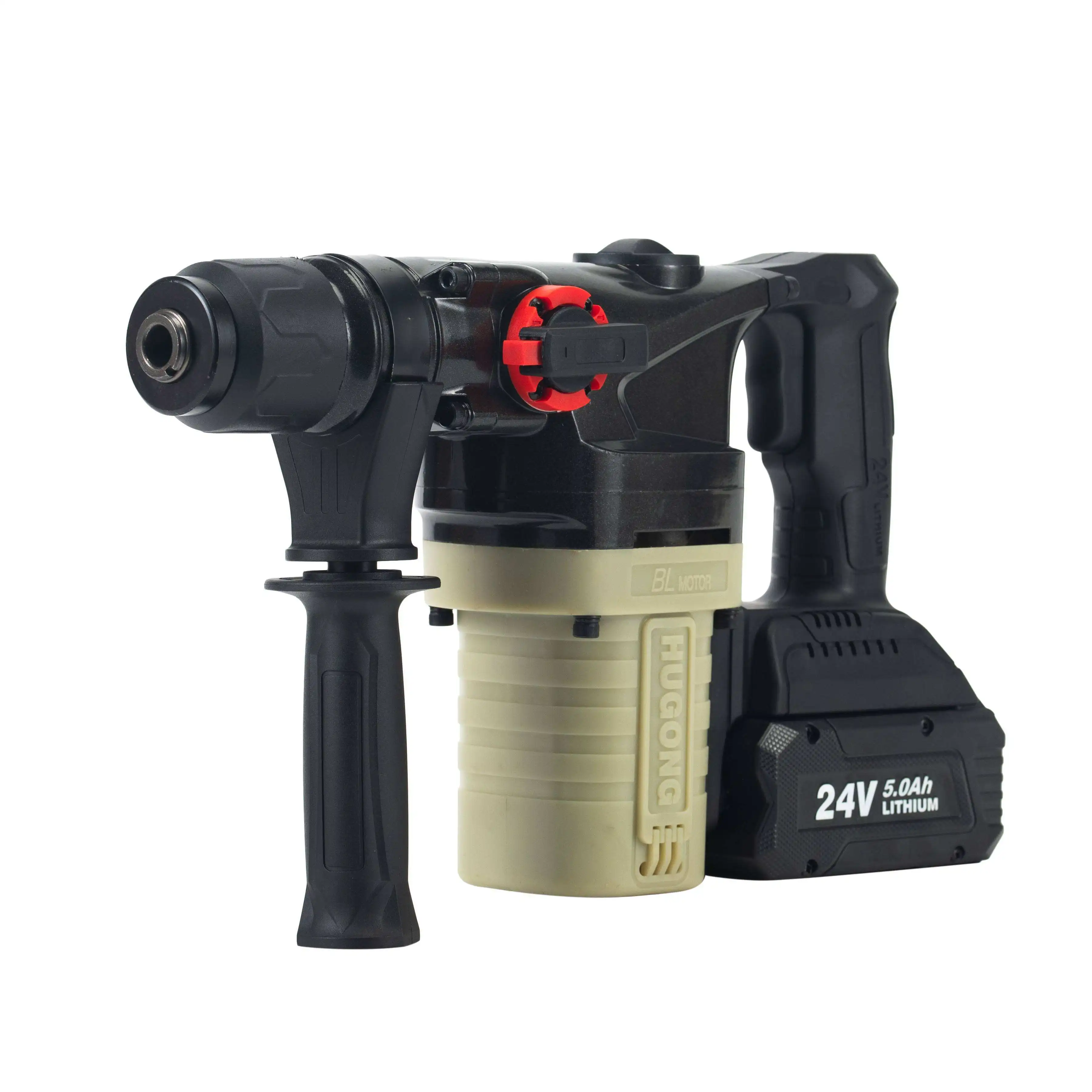 China Manufacturer Small Power Wireless Drill Rotary Hammer 900w 5000mah Power Tools Battery Powered Hammer