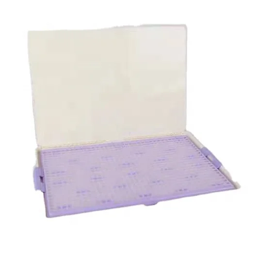 
Wholesale Double Layer Dog Toilet Plate Pee Training Tray Potty Dog Puppy Training Toilet 