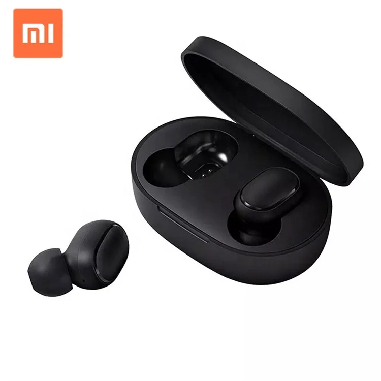 Оригинальные наушники Xiaomi с шумоподавлением и микрофоном игровая гарнитура сенсорные беспроводные Redmi AirDots