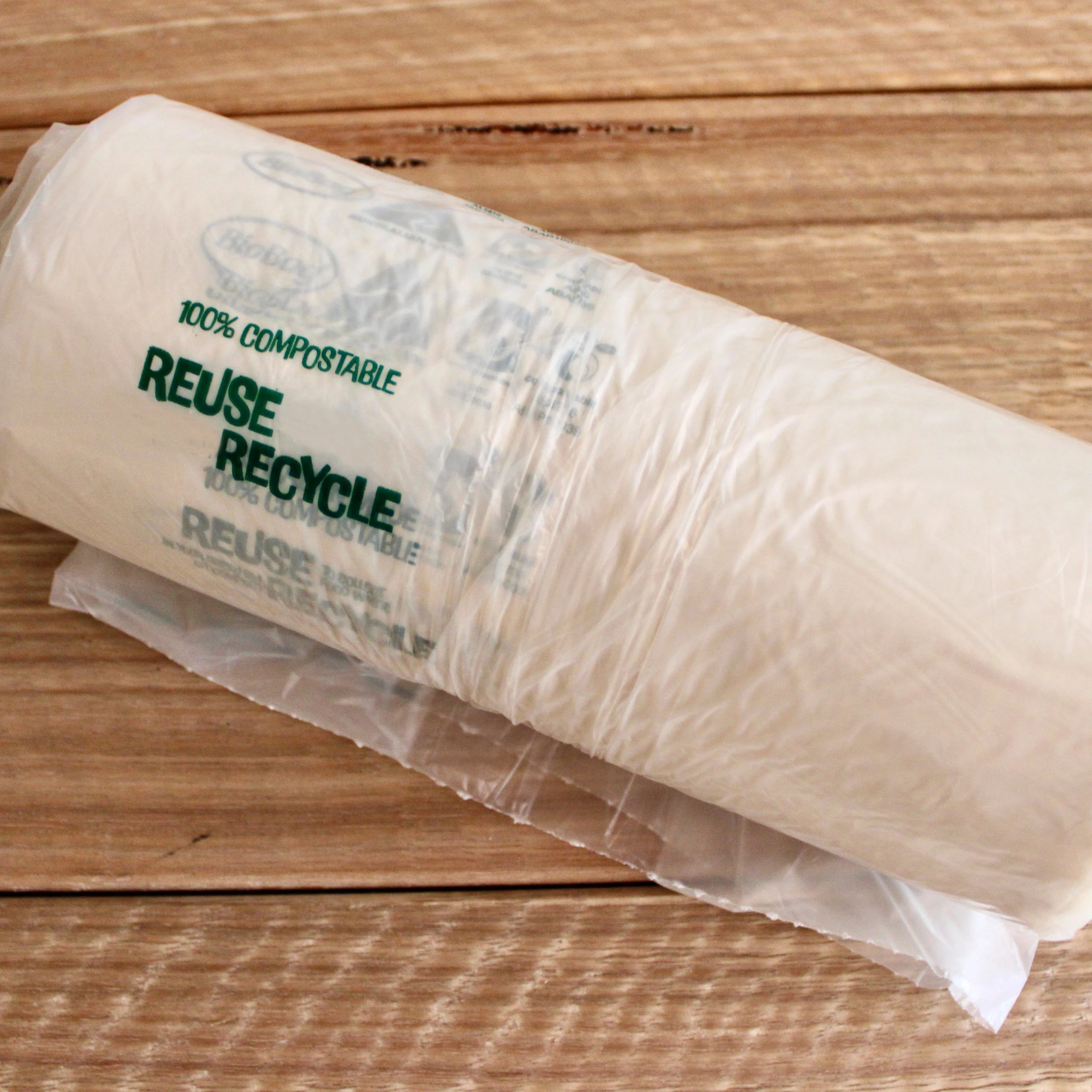 LDPE HDPE POLY polyethylene transparent plastic food fruit vegetable packaging supermarket flat produce bag on roll